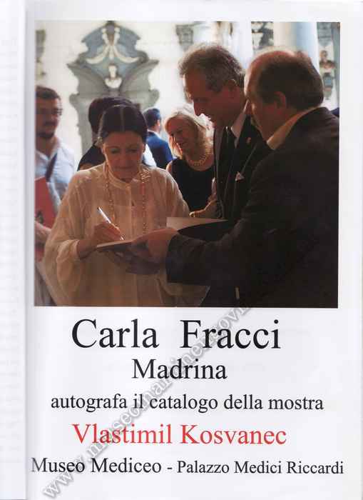 Carla Fracci madrina mostra Kosvanec