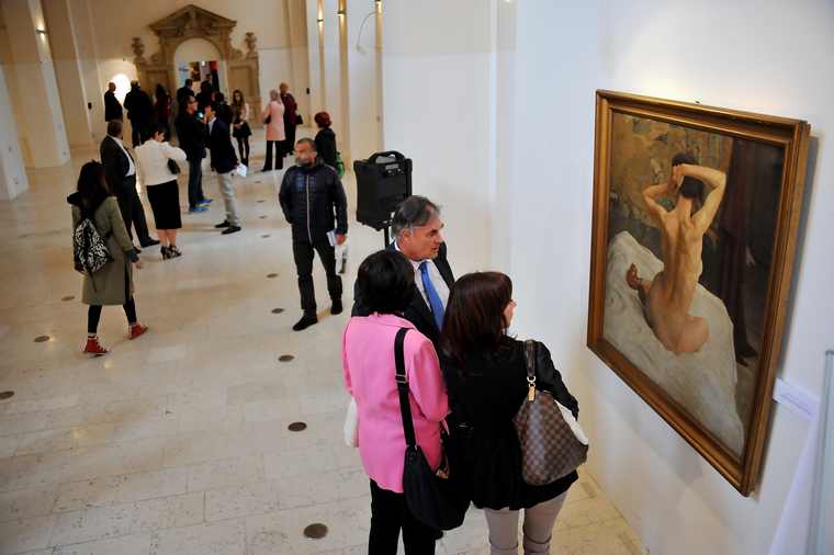 cappella barocca con pubblico