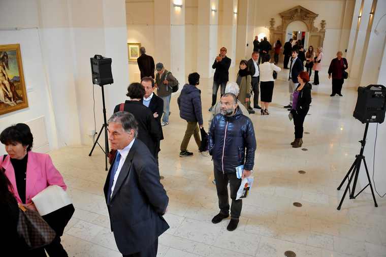 cappella barocca con pubblico Praga