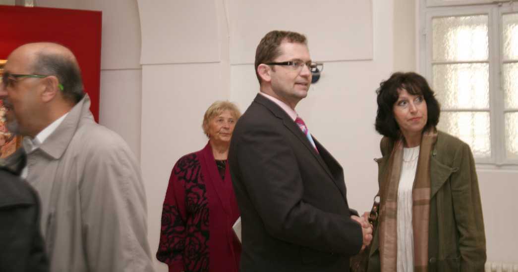 Inaugurazione mostra Kosvanec all'istituti Italiano della Cultura di Praga