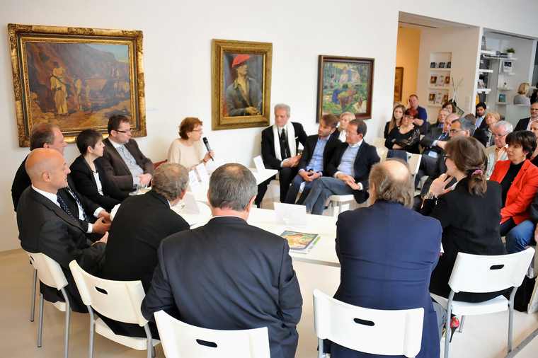 Conferenza stampa al Centro Ceco di Praga