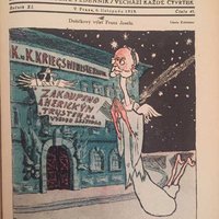 Vlastimil Košvanec - satira - 1919